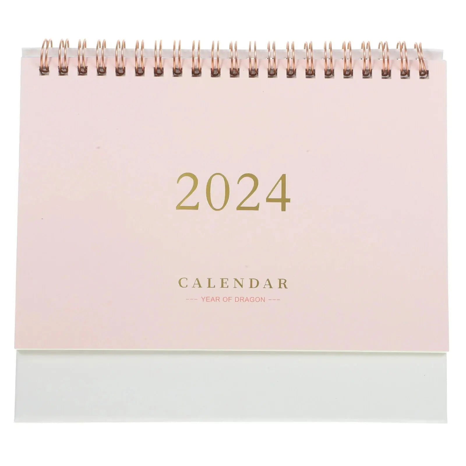 2024 Desk Calendar Decorative Office Standing Paper Home Accessories Delicate Mini Student Decore - Slobuy