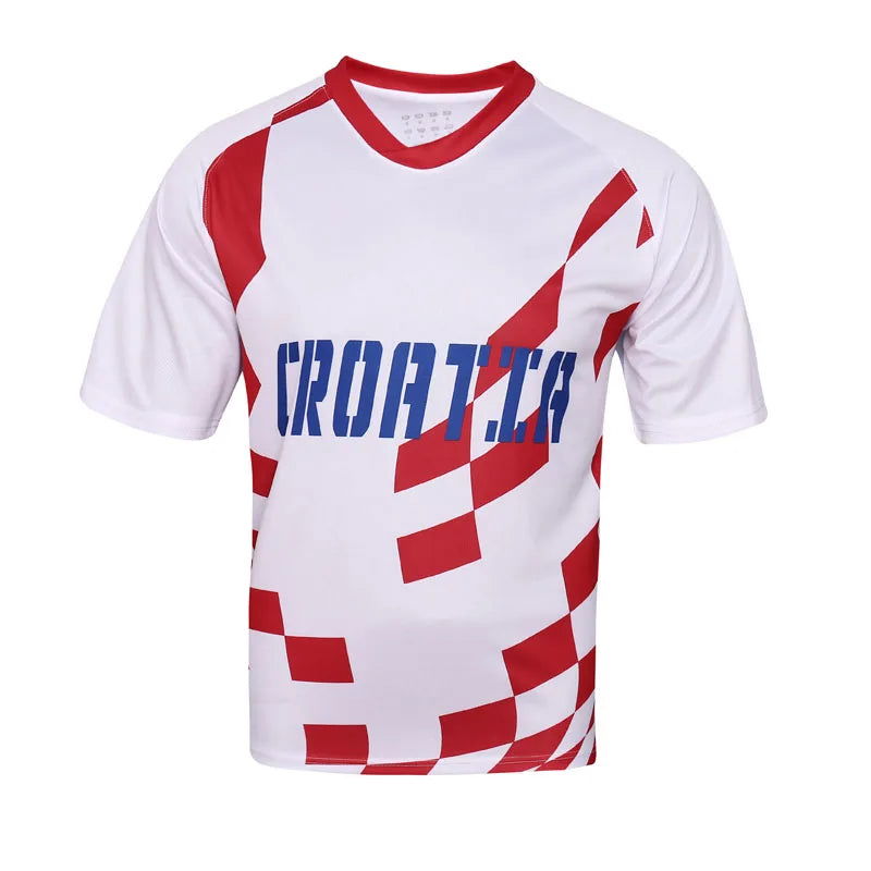 2024 Euro Team France Germany Football Jersey European National Jersey Belgium Croatia Soccer Uniform Fans Men Football Wear - Slobuy