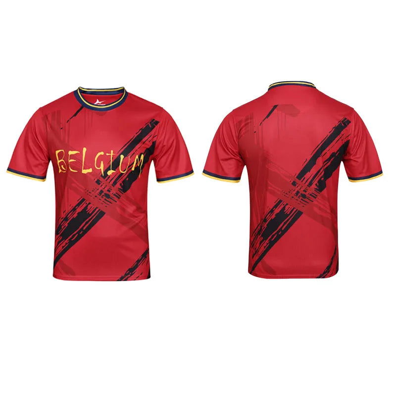 2024 Euro Team France Germany Football Jersey European National Jersey Belgium Croatia Soccer Uniform Fans Men Football Wear - Slobuy