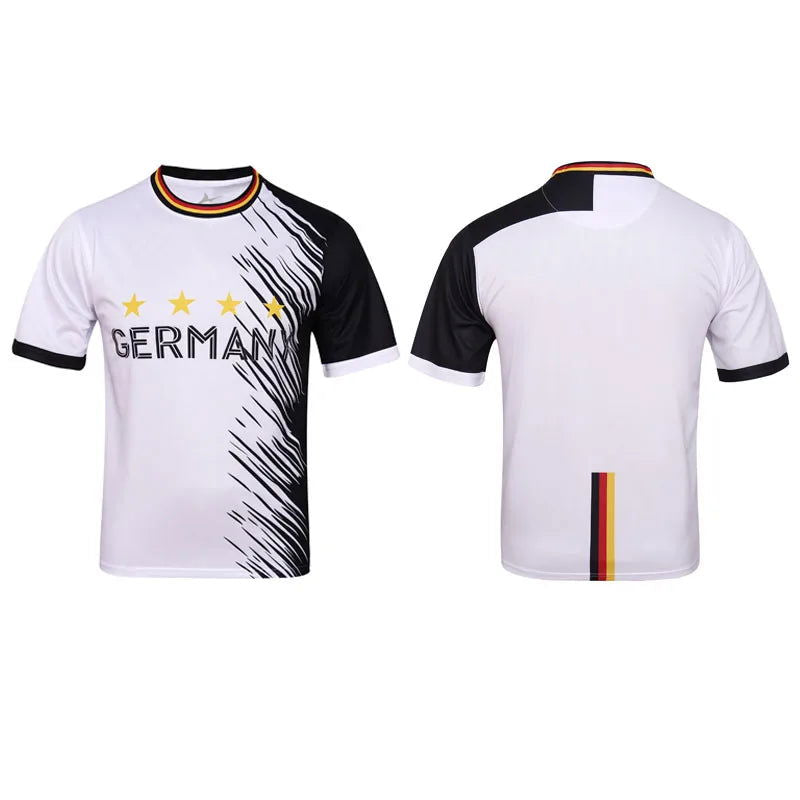 2024 Euro Team France Germany Football Jersey European National Jersey Belgium Croatia Soccer Uniform Fans Men Football Wear - Slobuy