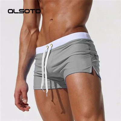 2024 Men Swimwear Sexy swimming trunks sunga swimsuit mens swim briefs Beach Shorts mayo sungas de praia homenszwembroek heren - Slobuy