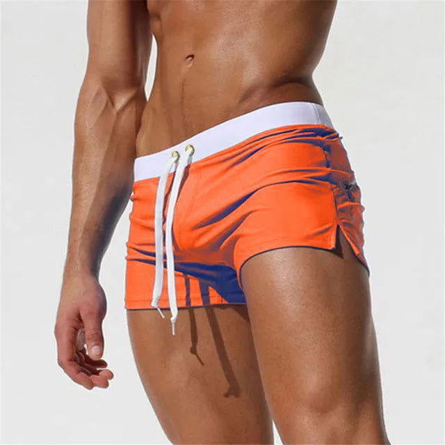 2024 Men Swimwear Sexy swimming trunks sunga swimsuit mens swim briefs Beach Shorts mayo sungas de praia homenszwembroek heren - Slobuy
