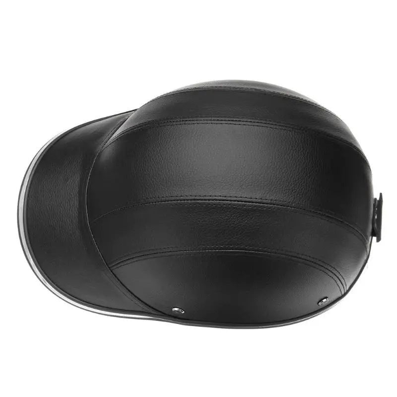 2024 New Baseball Cap Style Motorcycle Half Helmet Safety Hard Hat Half Face Helmet Vintage Summer Cap Safety Hard Hat - Slobuy