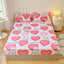 2024 New Cartoon Polyester Fitted Sheet Adjustable Sheets King Bed Sheets Couple Bed Cover With Elastic 180 200 No Pillowcase - Slobuy