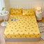 2024 New Cartoon Polyester Fitted Sheet Adjustable Sheets King Bed Sheets Couple Bed Cover With Elastic 180 200 No Pillowcase - Slobuy