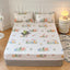 2024 New Cartoon Polyester Fitted Sheet Adjustable Sheets King Bed Sheets Couple Bed Cover With Elastic 180 200 No Pillowcase - Slobuy
