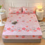 2024 New Cartoon Polyester Fitted Sheet Adjustable Sheets King Bed Sheets Couple Bed Cover With Elastic 180 200 No Pillowcase - Slobuy