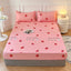 2024 New Cartoon Polyester Fitted Sheet Adjustable Sheets King Bed Sheets Couple Bed Cover With Elastic 180 200 No Pillowcase - Slobuy
