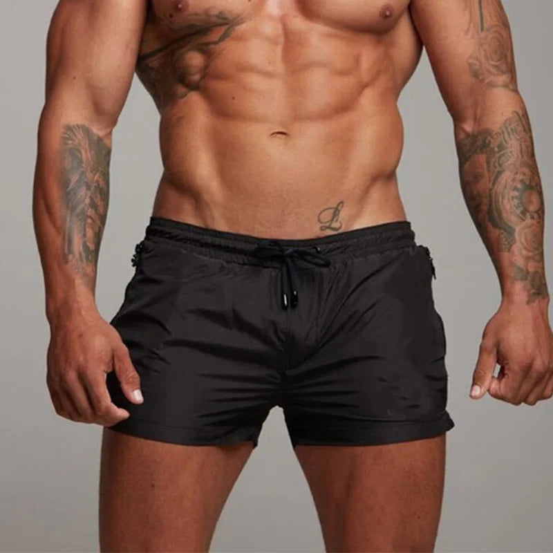2024 New Mens Swimsuit Sexy Swimwear Men Swimming Shorts Men Briefs Beach Shorts Sports Suits Surf Board Shorts Men Swim Trunks - Slobuy