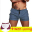 2024 New Mens Swimsuit Sexy Swimwear Men Swimming Shorts Men Briefs Beach Shorts Sports Suits Surf Board Shorts Men Swim Trunks - Slobuy