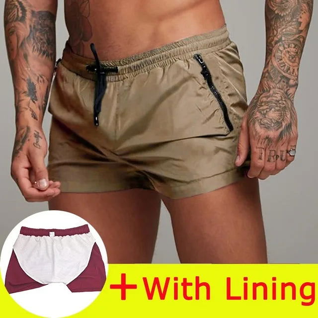 2024 New Mens Swimsuit Sexy Swimwear Men Swimming Shorts Men Briefs Beach Shorts Sports Suits Surf Board Shorts Men Swim Trunks - Slobuy