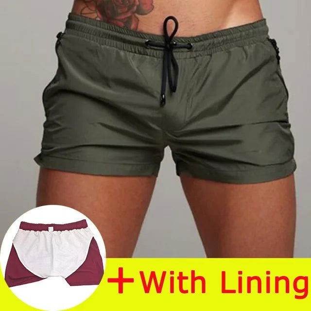 2024 New Mens Swimsuit Sexy Swimwear Men Swimming Shorts Men Briefs Beach Shorts Sports Suits Surf Board Shorts Men Swim Trunks - Slobuy