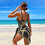 2024 New Two Piece Women Bikini Set Push Up Floral Printed Bikinis Strappy Bandage Swimwear Brazilian Biquini Bathing Suit - Slobuy