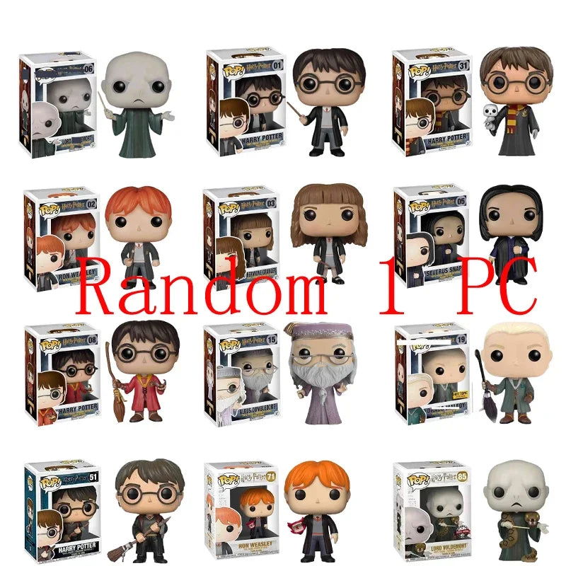 2024 POP Harry Potter New Arriva Decoration Ornaments Action Figure Collection Model Toys For Children Birthday Christmas Gifts - Slobuy