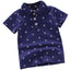 2024 Summer New Baby Kids Boys Fashion Breathable Print Short Sleeve Lapel Collar Cotton Shirt Tops - Slobuy