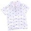 2024 Summer New Baby Kids Boys Fashion Breathable Print Short Sleeve Lapel Collar Cotton Shirt Tops - Slobuy
