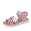 2024 Summer New Girls Sandals Kids Floral Sandals with 3 Flowers Princess Sweet for Wedding Party Dress Shoes Kids Sandals 21-36 - Slobuy