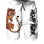 2024 Summer New Men Beach Shorts Casual Cool Animal 3d Print Tiger Short Pants Running Trunks Breathable Men Pockets Swimwear - Slobuy