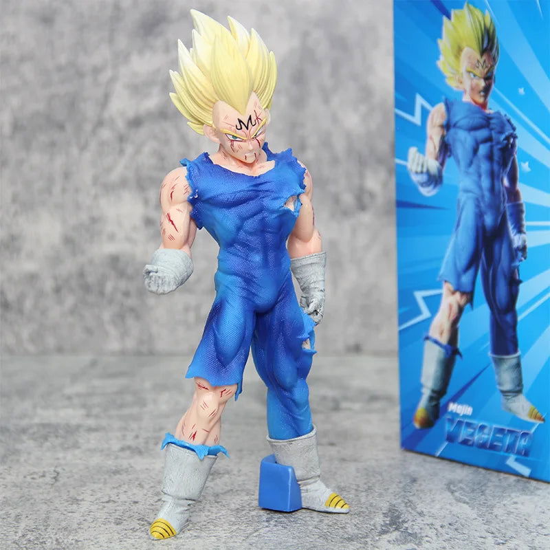 20CM Anime Dragon Ball Figure Goku Vegeta Figures Action Battle Damage Statue Anime Figurine Pvc Model Doll Collection Toy Gifts - Slobuy