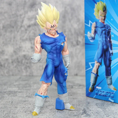 20CM Anime Dragon Ball Figure Goku Vegeta Figures Action Battle Damage Statue Anime Figurine Pvc Model Doll Collection Toy Gifts - Slobuy