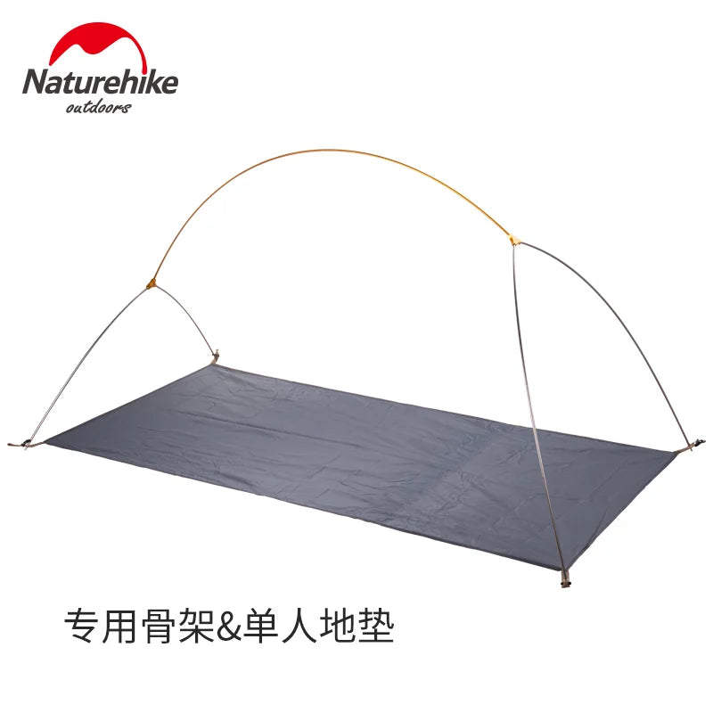 Naturehike Professional Single Cycling Tent Portable Double Layer 210T/20D Nylon Silicone Tent for 3 Seasons Cycling - Slobuy