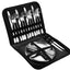 Camping Silverware Kit Cutlery Organizer Utensil Picnic Set Stainless Steel Plate Spoon Knife Fork Tongs Hiking 10/20PCS - Slobuy