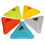 20PCS 40PCS Football Training Disc Triangle Soccer Practice Field Sports Agility Training Cone Portable Equipment for Kids Adult - Slobuy