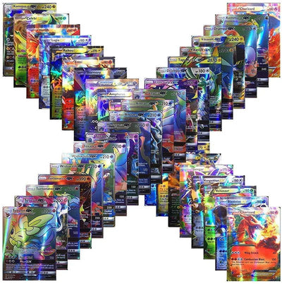20Pcs English Pokemon Cards GX Tag Team Vmax EX Mega Shining Game Battle Carte Trading Collection Cards Toys Children Gifts - Slobuy