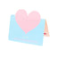 20Pcs Romantic LOVE Heart Postcard Greeting Card Valentine's Day Gift Card Wedding Invitations Card Thank You Message Cards - Slobuy