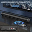 20W Soundbar Bluetooth Speaker Desktop Home TV Outdoor Super Power Sound TV Projector Subwoofer Portable Sound bar - Slobuy