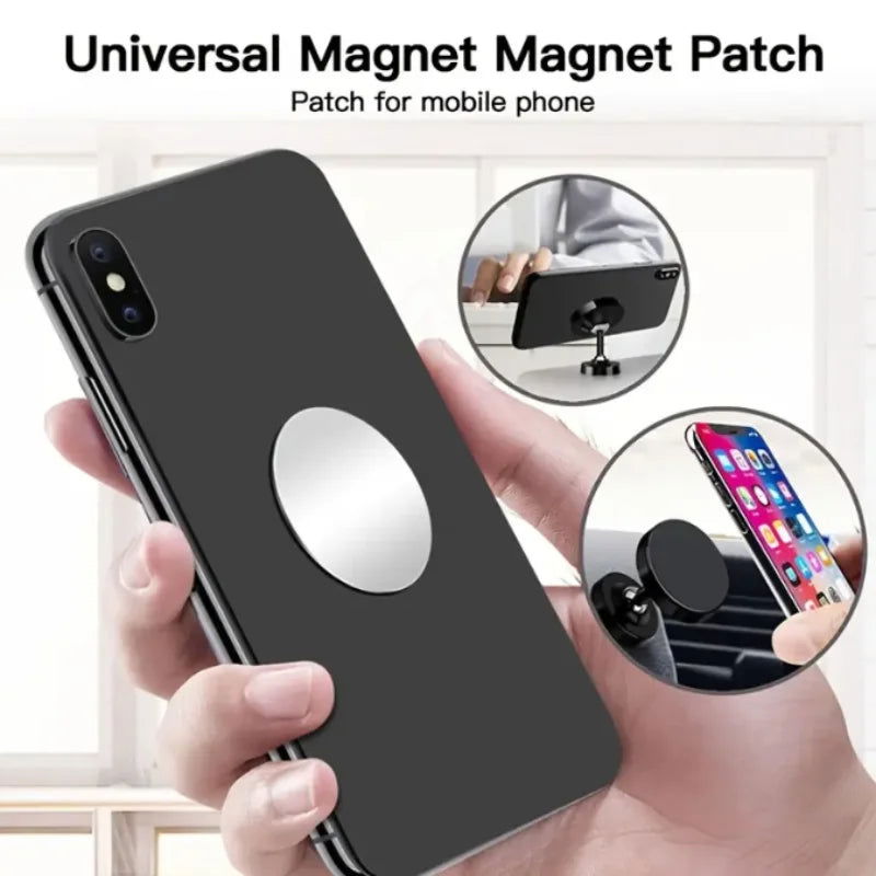 5/10/20 Pcs Stickers Metal Plate Disk Iron Sheet For Magnet Mobile Phone Holder For Magnetic Car Phone Stand Holders - Slobuy
