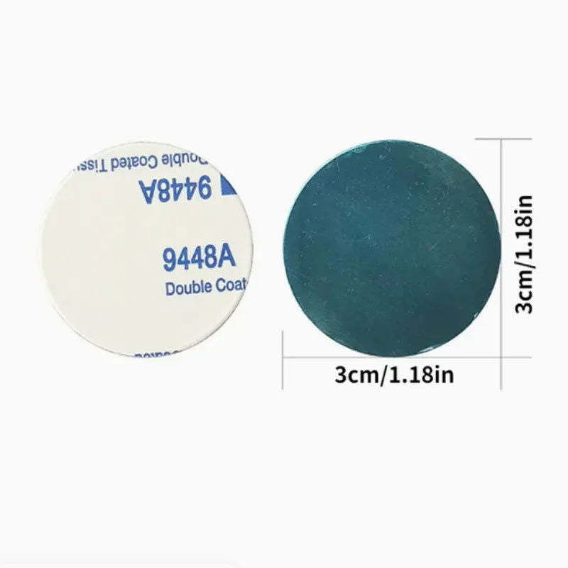 5/10/20 Pcs Stickers Metal Plate Disk Iron Sheet For Magnet Mobile Phone Holder For Magnetic Car Phone Stand Holders - Slobuy