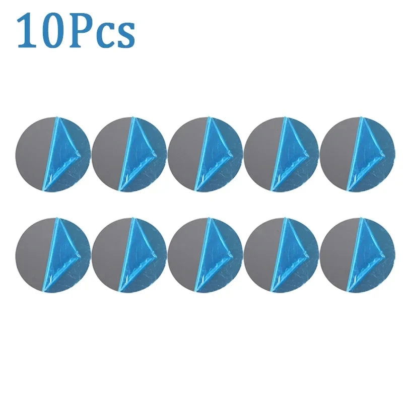5/10/20 Pcs Stickers Metal Plate Disk Iron Sheet For Magnet Mobile Phone Holder For Magnetic Car Phone Stand Holders - Slobuy