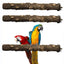 10/15/20cm Birds Accessories Equipment for Parrots Supplies Pet Raw Wood Tree Branch Stand Rack Perches Chew Bite Toys Stick - Slobuy