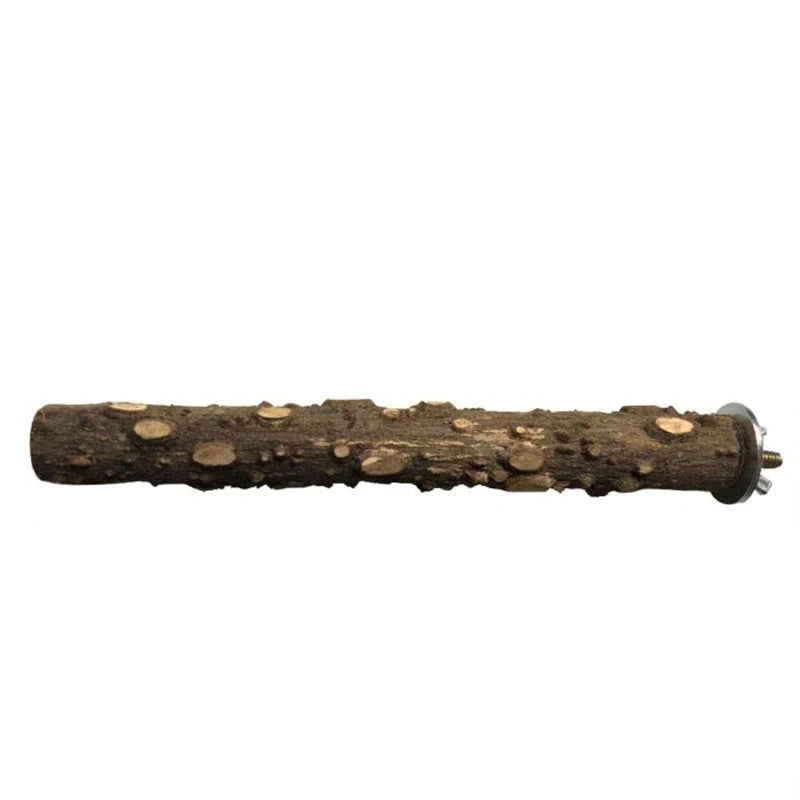 10/15/20cm Birds Accessories Equipment for Parrots Supplies Pet Raw Wood Tree Branch Stand Rack Perches Chew Bite Toys Stick - Slobuy