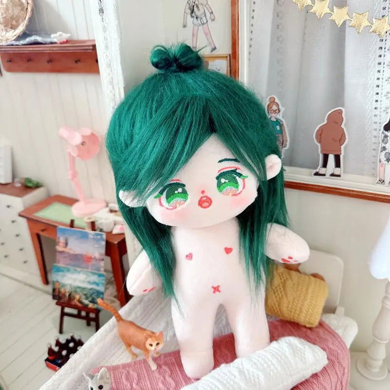 20cm IDol Doll Plush Cotton Star Dolls Kawaii Stuffed Baby Plushies No Attributes Dolls Toys Fans Collection Children Gifts - Slobuy
