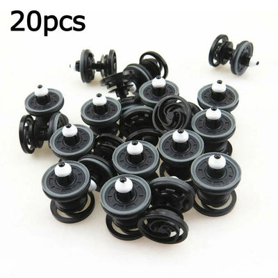 20pcs Car Interior Door Panel Push Card Clip 7L6868243 For Caddy Touran Tiguan Golf 4 5 6 7 Passat CC Polo Beetle Jetta T5 - Slobuy