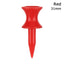 20pcs Colorful Plastic Golf Tee Step Down Graduated Castle Tee Height Control  for Golf Accessories - Slobuy