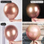20pcs Metallic Confetti Balloons Party Latex Balloons for Birthday Weddings Anniversary Valentine's Day Party Decorations - Slobuy