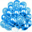 20pcs Metallic Confetti Balloons Party Latex Balloons for Birthday Weddings Anniversary Valentine's Day Party Decorations - Slobuy