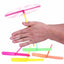10/20pcs Novelty Plastic Bamboo Dragonfly Propeller Outdoor Classic Toy Kid Gift Rotating Flying Arrow Multicolor Random Color - Slobuy