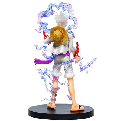 21CM Anime One Piece Luffy GEAR 5 Figurine Nika Sun God Action Figures Collectible Model Doll Toys Children Gift - Slobuy