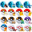 21 Styles Pokemon Elf Ball Anime Figure Pikachu Charizard Pocket Monster Variant Pokemon Elf Ball Toy Action Model Gift - Slobuy