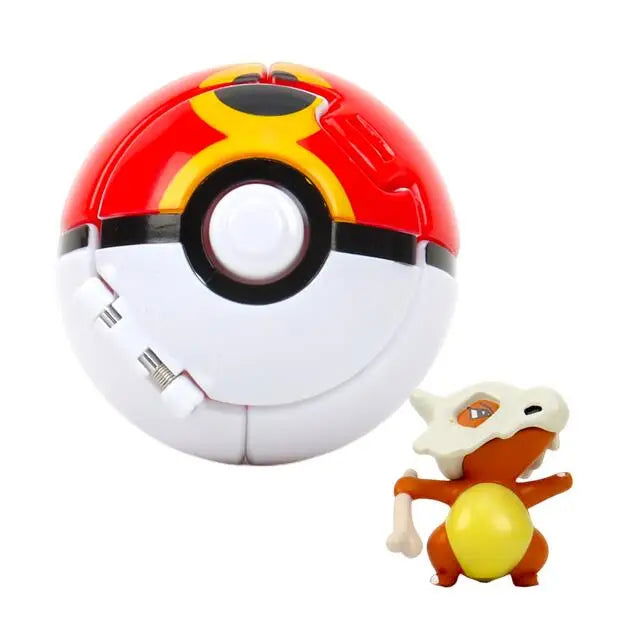 21 Styles Pokemon Elf Ball Anime Figure Pikachu Charizard Pocket Monster Variant Pokemon Elf Ball Toy Action Model Gift - Slobuy