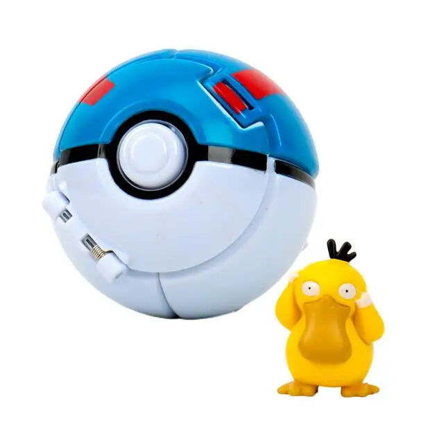 21 Styles Pokemon Elf Ball Anime Figure Pikachu Charizard Pocket Monster Variant Pokemon Elf Ball Toy Action Model Gift - Slobuy
