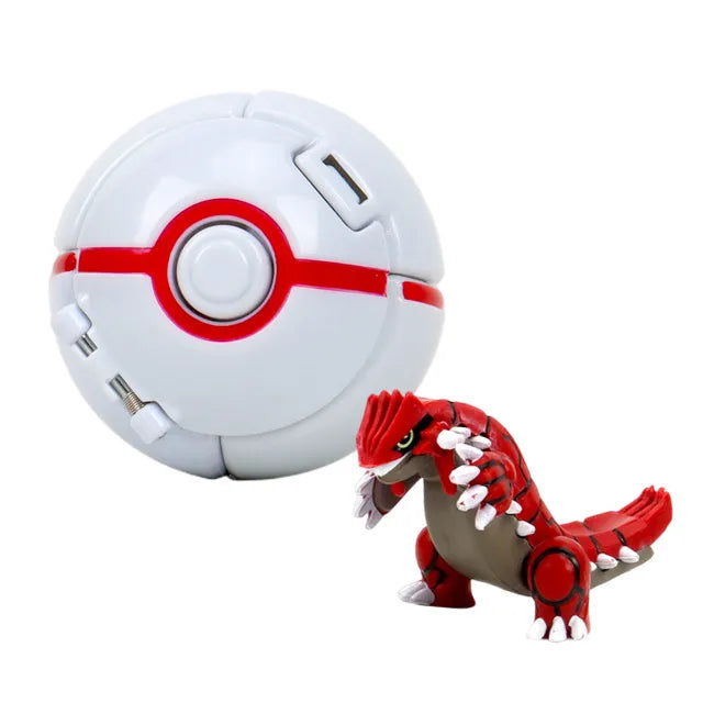 21 Styles Pokemon Elf Ball Anime Figure Pikachu Charizard Pocket Monster Variant Pokemon Elf Ball Toy Action Model Gift - Slobuy