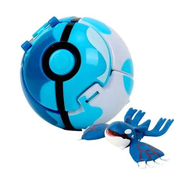 21 Styles Pokemon Elf Ball Anime Figure Pikachu Charizard Pocket Monster Variant Pokemon Elf Ball Toy Action Model Gift - Slobuy