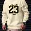 23 USA Art Letter Design Man Clothes Street Style Fleece Sweatshirts Autumn Casual Hoodies Fashionable Crewneck Pullovers - Slobuy