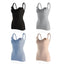 24-35Y Summer Solid Clolor Sleeveless Nursing Clothes Women Pregnant Tank Top Plus Size Maternity Clothing Breastfeeding Vest - Slobuy