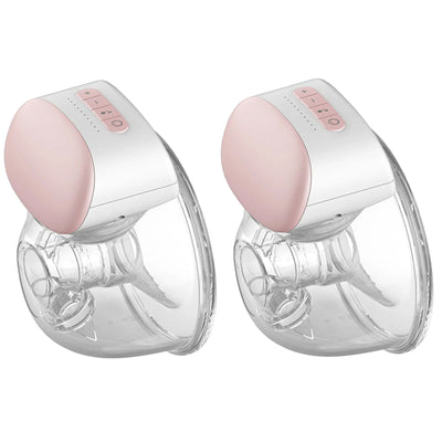YOUHA Wearable Breast Pump Hands Free Electric Single Breast Cup 8oz/ 240ml Ultra-silent technology Breastfeeding Milk Collector - Slobuy